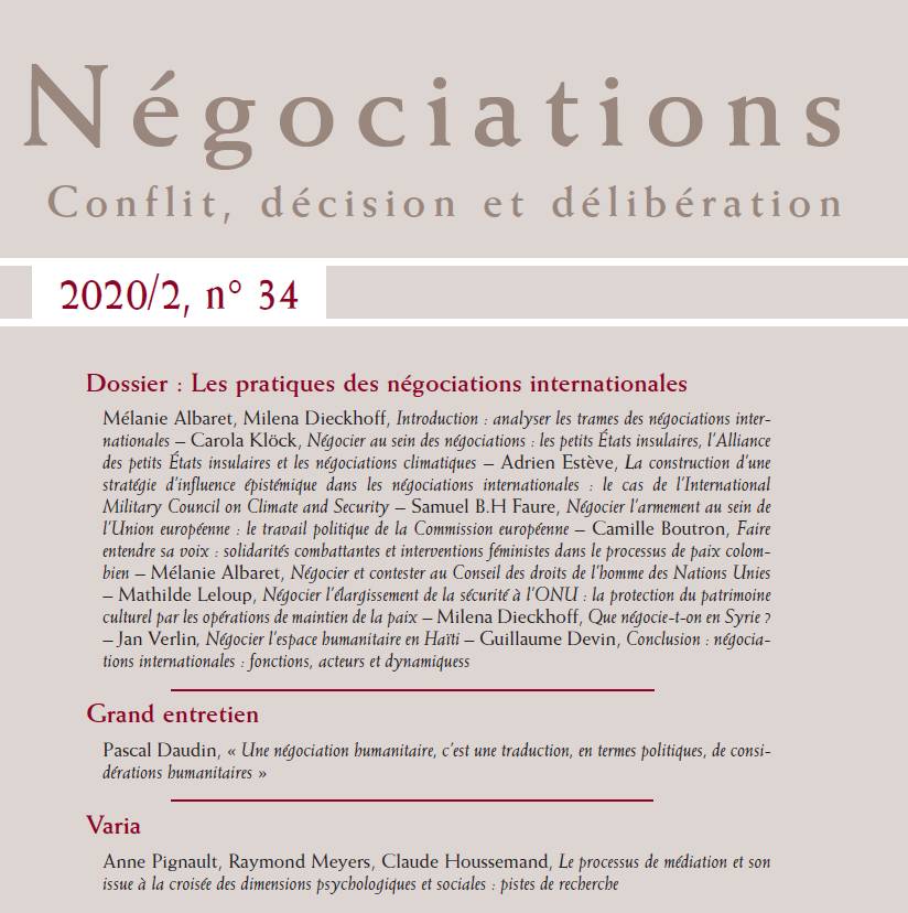 Négociations 2020/2, no. 34